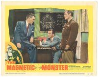 3y648 MAGNETIC MONSTER LC #7 '53 Curt Siodmak sci-fi, worried Harry Ellerbe, Frank Gerstle & another