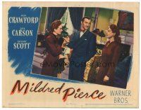 3y077 MILDRED PIERCE LC '45 Joan Crawford watches Zachary Scott romance her daughter!