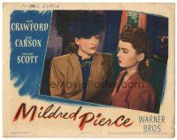 3y078 MILDRED PIERCE LC '45 close up of Joan Crawford staring at her daughter Ann Blyth!