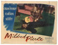 3y083 MILDRED PIERCE LC '45 Michael Curtiz, Jack Carson holding gun over dead Zachary Scott's body!