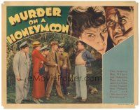 3y696 MURDER ON A HONEYMOON LC '35 Edna May Oliver helps detective James Gleason fight crime!