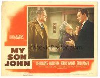 3y702 MY SON JOHN LC #2 '52 Van Heflin watches Helen Hayes with Robert Walker, Leo McCarey!