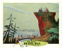 3y754 PETER PAN LC R76 Disney cartoon classic, Native Americans lead kids to their village!
