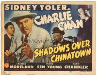 3y219 SHADOWS OVER CHINATOWN TC '46 Sidney Toler as Charlie Chan, Mantan Moreland!