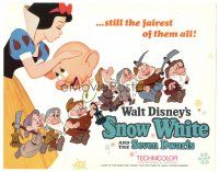3y222 SNOW WHITE & THE SEVEN DWARFS TC R67 Walt Disney animated cartoon fantasy classic!