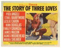 3y877 STORY OF THREE LOVES LC #8 '53 Moorehead by Pier Angeli passed out during ballet practice!