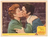 3y941 VALLEY OF DECISION LC #3 '45 Greer Garson & Gregory Peck had love they were denied so long!