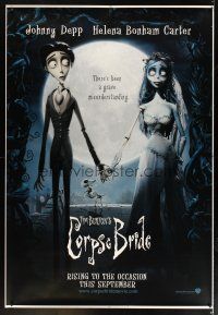 3z216 CORPSE BRIDE DS bus stop '05 Tim Burton computer animated horror musical!