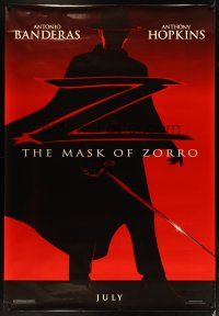 3z227 MASK OF ZORRO DS bus stop '98 Antonio Banderas, Catherine Zeta-Jones, Anthony Hopkins