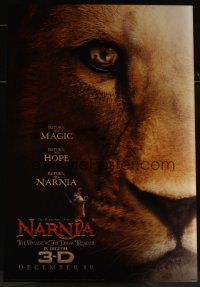 3z004 CHRONICLES OF NARNIA: THE VOYAGE OF THE DAWN TREADER lenticular style A teaser 1sh '10 cool!