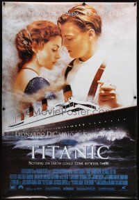3z177 TITANIC commercial poster '97 Leonardo DiCaprio, Kate Winslet, directed by James Cameron!