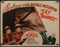 3z083 SKY BANDITS 1/2sh '40 Renfrew of the Royal Mounted with James Newill!