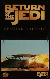 3z138 STAR WARS TRILOGY set of 6 color 16x20.25 stills '97 scenes from Return of the Jedi!
