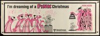 3z205 PINK PANTHER STRIKES AGAIN set of 5 paper banners '76 Sellers as Clouseau, cool cartoon art!