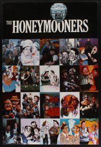 3z105 HONEYMOONERS special 24x36 '85 cool montage of artwork created for the classic TV series!