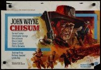 4a550 CHISUM Belgian '70 Andrew V. McLaglen, Ray art of The Legend big John Wayne!