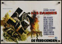 4a554 DAMNED Belgian '70 Luchino Visconti's La caduta degli dei, wild WWII art by Ray!