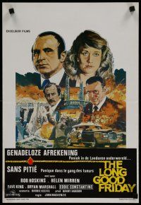 4a578 LONG GOOD FRIDAY Belgian '79 Helen Mirren, mobster Bob Hoskins crosses paths with the IRA!