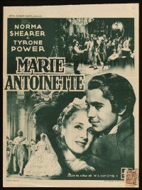 4a584 MARIE ANTOINETTE Belgian R40s Norma Shearer & Tyrone Power, MGM's crowning glory!