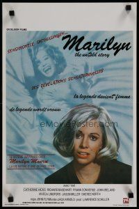 4a585 MARILYN THE UNTOLD STORY Belgian '80 sexy Catherine Hicks as Marilyn Monroe!