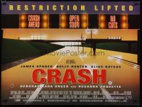 4a466 CRASH British quad '96 David Cronenberg, James Spader, bizarre sex movie!