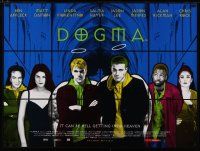 4a473 DOGMA DS British quad '99 Kevin Smith, Ben Affleck, Matt Damon, sexy Linda Fiorentino!