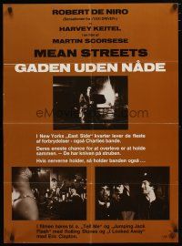4a399 MEAN STREETS Danish '76 Robert De Niro, Martin Scorsese, cool different images!