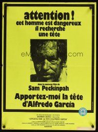 4a102 BRING ME THE HEAD OF ALFREDO GARCIA French 23x32 '75 Sam Peckinpah, Warren Oates!
