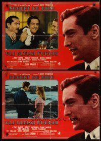 4a323 LAST TYCOON set of 10 Italian photobustas '76 Robert De Niro, Jeanne Moreau, Elia Kazan!