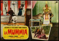 4a328 MUMMY Italian photobusta R71 Terence Fisher Hammer horror, Christopher Lee as monster!