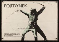 4a230 DUELLISTS Polish 27x38 '78 Ridley Scott, cool completely different fencing art!