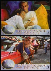 4a092 IN GOD'S HANDS set of 4 Spanish '98 Zalman king surfing movie, cool images of surfers!