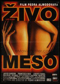 4a174 LIVE FLESH Yugoslavian '97 Pedro Almodovar, Carne Tremula, sexiest close up image!