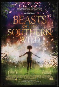 4b075 BEASTS OF THE SOUTHERN WILD advance DS 1sh '12 Quvenzhane Wallis, Dwight Henry, Levy Easterly