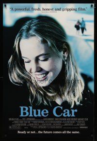 4b103 BLUE CAR 1sh '02 David Strathairn, pretty Agnes Bruckner, Margaret Colin!