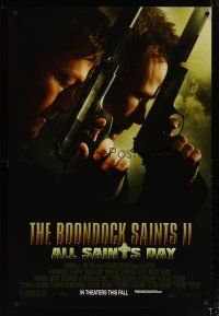 4b112 BOONDOCK SAINTS II: ALL SAINTS DAY advance DS 1sh '09 Sean Patrick Flanery, Norman Reedus!
