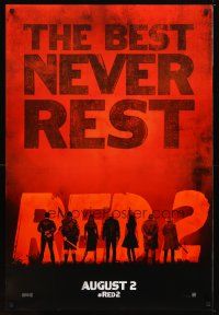 4b653 RED 2 teaser DS 1sh '13 John Malkovich, Mary-Louise Parker, Catherine-Zeta Jones!