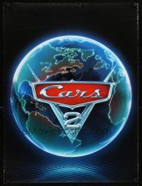 4b141 CARS 2 INCOMPLETE teaser DS 1sh '11 Walt Disney animated automobile racing sequel!
