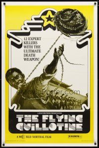 4b271 FLYING GUILLOTINE 1sh R80 Shaw Brothers, 12 expert killer with ultimate deady weapon!