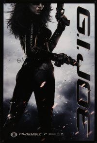 4b296 G.I. JOE THE RISE OF COBRA teaser DS 1sh '09 sexy Sienna Miller as Baroness!