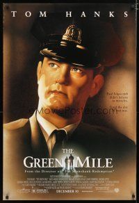 4b340 GREEN MILE advance DS 1sh '99 Tom Hanks, Michael Clarke Duncan, Stephen King fantasy!