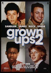 4b344 GROWN UPS 2 teaser DS 1sh '13 Adam Sandler, Kevin James, Chris Rock, David Spade!
