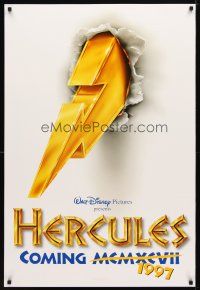 4b384 HERCULES advance DS 1sh '97 Walt Disney Ancient Greece fantasy cartoon!