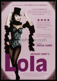 4b505 LOLA DS 1sh R00 full-length image of sexy Anouk Aimee, Jacques Demy!