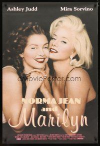 4b582 NORMA JEAN & MARILYN int'l 1sh '96 Ashley Judd & super sexy Miro Sorvino as Monroe!