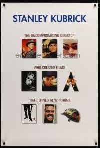 4b732 STANLEY KUBRICK COLLECTION video 1sh '99 Paths of Glory, Dr. Strangelove, 2001!