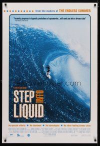 4b751 STEP INTO LIQUID DS 1sh '03 wonderful image from surfing documentary!