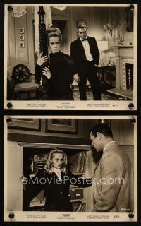 4c960 MARNIE 2 8x10 stills '64 Alfred Hitchcock, cool images of Sean Connery and Tippi Hedren!