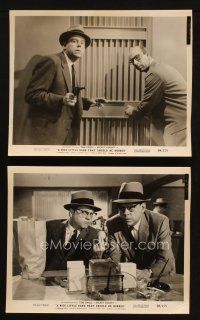 4c968 NICE LITTLE BANK THAT SHOULD BE ROBBED 2 8x10 stills '58 thieves Tom Ewell, Mickey Rooney!