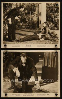 4c995 TWICE TOLD TALES 2 8x10 stills '63 Vincent Price, Nathaniel Hawthorne, trio of unholy horror!